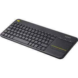 Logitech K400 Plus Wireless Touch Keyboard UK schwarz