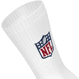 NFL Socken NFL 6Pack Crew Socken 6er Pack Bunt/Weiß 39-42
