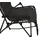 DEGAMO NIZZA Relaxsessel 58 x 70 x 110 cm schwarz