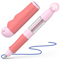 Schneider Base Senso Tintenroller rosa-rot 0,6 mm, Schreibfarbe: blau,