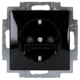 Busch-Jaeger Steckdoseneinsatz 1 Schwarz 1 St.