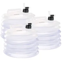 Semptec Faltbare Wasserkanister 10 l rund