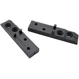 verdeckte Befestigung - 4 mm Abstandshalter Abstandhalter Terrassendielen - schwarz