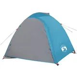 vidaXL Kuppelzelt 4 Personen Blau