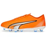 Puma Herren Fussballschuh, Ultra Orange White-Blue G, 41 EU - 41 EU