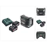 Metabo R 12-18 DAB+ BT Baustellenradio schwarz + 2 x 4,0 Ah Akku + Ladegerät