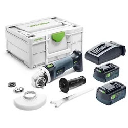 Festool Akku-Winkelschleifer AGC 18-125 5,0 EBI-Plus