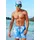 VENICE BEACH Badeshorts Venice Beach Mat Blau S