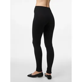 Pieces Leggings PCAMELIA Figurbetont Schwarz XL