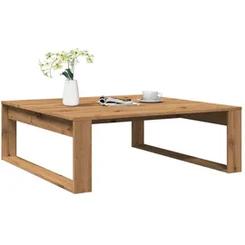 vidaXL Couchtisch Artisan Eiche Braun 100 x 100 x 35 cm