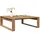 vidaXL Couchtisch Artisan Eiche Braun 100 x 100 x 35 cm