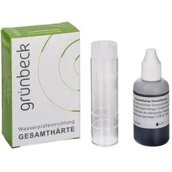 Grünbeck Wasserprüfeinrichtung zur Gesamthärtebestimmung Grad dH und Grad f 170187