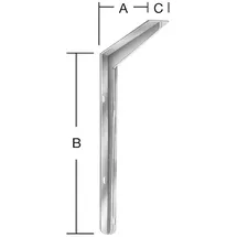 ede - vormann T-Profil-Konsole 200 x 250 mm