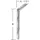 ede - vormann T-Profil-Konsole 200 x 250 mm