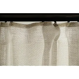 Schöner Wohnen Aluminium-Vorhangschienenset Emilia 1-läufig 160 cm Schwarz-Matt