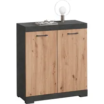FMD Bristol 80 x 89,9 x 34,9 cm Schubladen / braun
