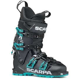 Scarpa 4-Quattro SL W Damen Tourenskischuhe Schwarz/Türkis 26