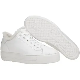 Paul Green Sportliche Schnürschuhe in Weiß 42