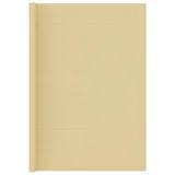 vidaXL Zeltteppich Beige 250x200 cm HDPE