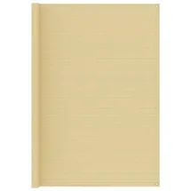 vidaXL Zeltteppich Beige 250x200 cm HDPE
