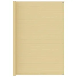 vidaXL Zeltteppich Beige 250x200 cm HDPE