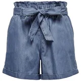 ONLY Damen Shorts ONLBEA SMILLA Loose Fit Blau 15255715 L