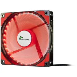 Inter-Tech L-12025 - Gehäuselüfter 120 mm - Rot