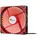 Inter-Tech L-12025 - Gehäuselüfter 120 mm - Rot