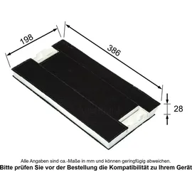 Siemens LZ45501 Aktivkohlefilter