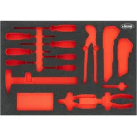 VIGOR Weichschaumeinlage, leer, V5111N-L, L x B x H: