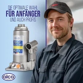 Alca Wagenheber Stahl grau 197-382 mm