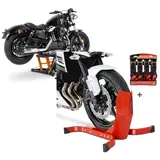 ConStands Motorradheber Set: Motorrad Hebebühne # Mid-lift L Motorradheber passend für Chopper