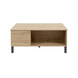 Finori Couchtisch CAJA Braun Eiche 103 x 42 x 67 cm