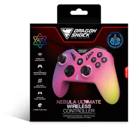 dragonshock Nebula Ultimate Pro Wireless Controller Pink