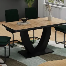Vicco Fenaro 120 x 77,4 x 80 cm Eiche/Schwarz