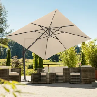 Schneider Schirme Rhodos Twist 300 x 300 cm Natur