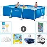 Rechteckiger Frame Pool - 300x200x75 Cm - 7-teilig  S75