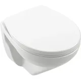 Villeroy & Boch NEWO Compact Wand-WC mit WC-Sitz Weiß