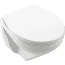 Villeroy & Boch NEWO Compact Wand-WC mit WC-Sitz Weiß