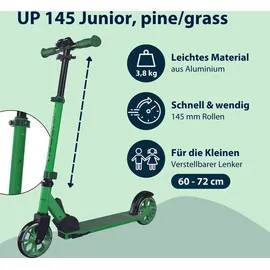 Hudora Scooter Up 145 Junior pine/grass grün, No Size