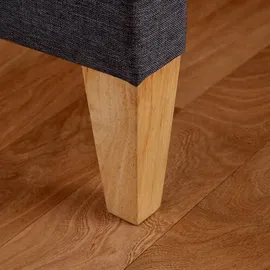 Homestyle4u Polsterbett 140x200 cm, Schlafzimmer, Betten, Polsterbetten