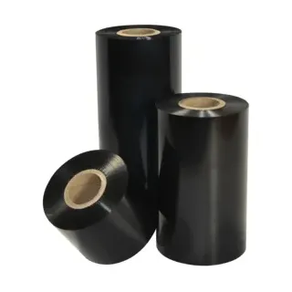 Thermotransferbänder, Zebra, 2300, Wachs, 56,9 mm, 74m, Außen, Schwarz