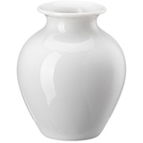 Hutschenreuther Vase bauchig Weiss