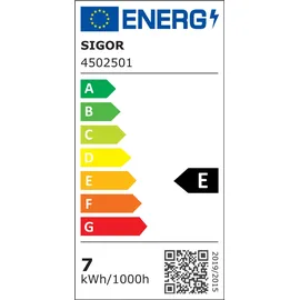 Sigor Wandleuchte Nupara Aluminium Ø 16,5cm / H 28,2cm / T 22,2cm 7W 2700K anthrazit