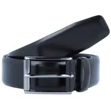 Strellson Herrengürtel Leder schwarz 110 cm