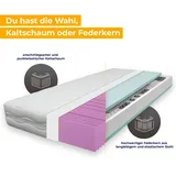 Beco Onyx Flex TFK - Größe: 90 x 200 cm, Härtegrad: Federkern SOFT