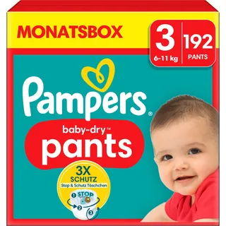 Pampers Baby-Dry Gr. 3 (6-11kg) 192 St.
