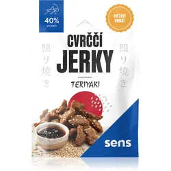 SENS Cricket Jerky getrocknetes Heuschreckenfleisch Geschmack Teriyaki 25 g