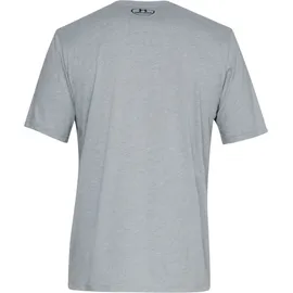 Under Armour Sportstyle Left Chest Trainingsshirt Herren 036 steel light heather/black L
