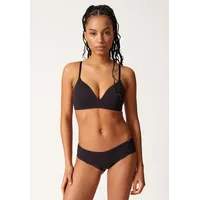 SKINY Triangel-BH mit Häkelspitze, Black, 80C